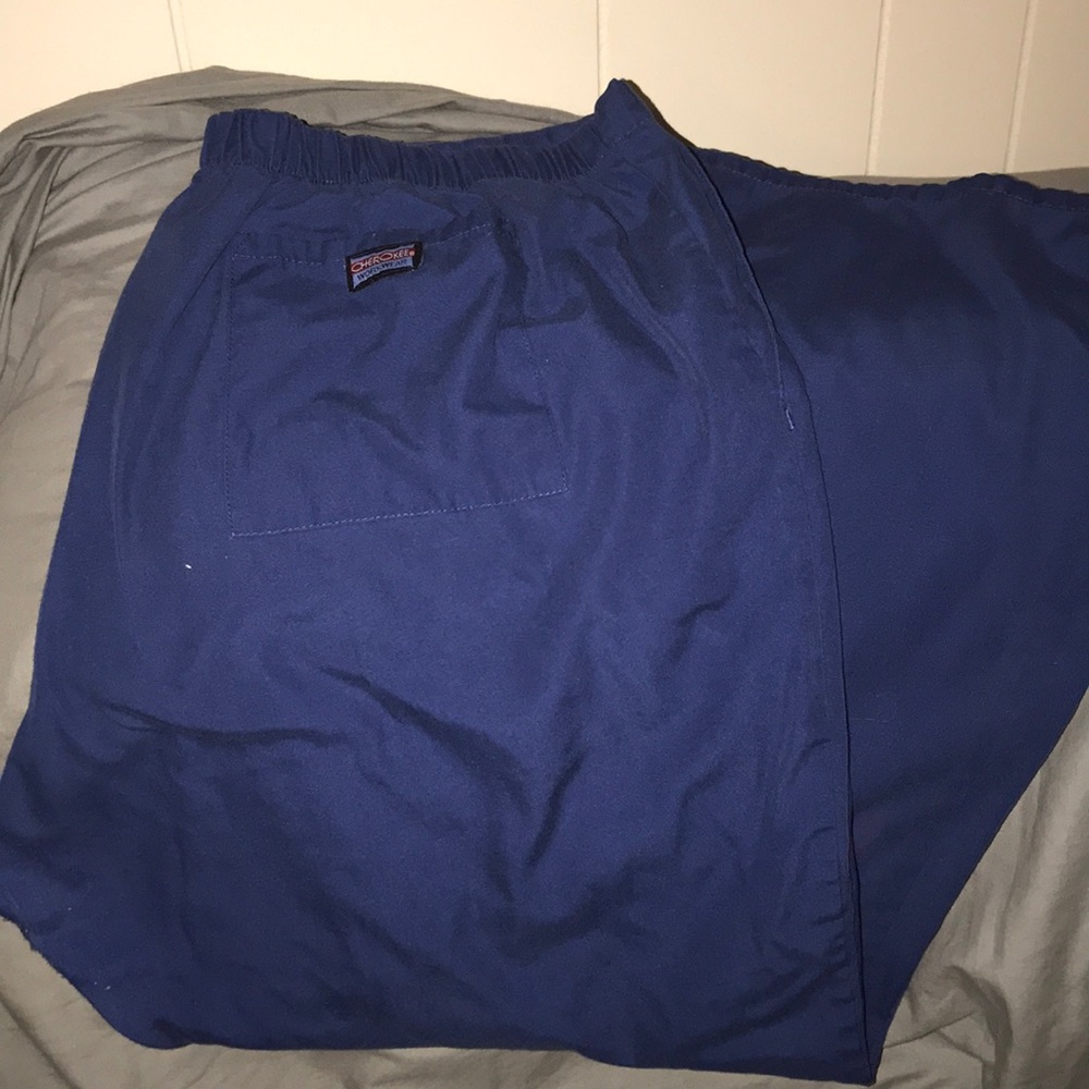 Cherokee XLg navy scrub pants